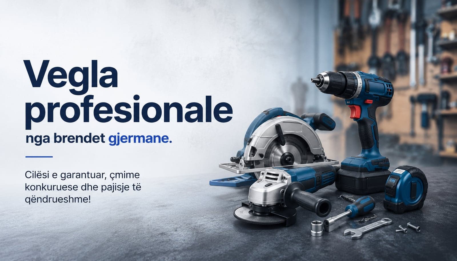 Vegla profesionale nga brendet gjermane